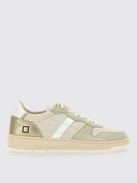 D.a.t.e.: Sneakers Court Shiny D.A.T.E. in pelle