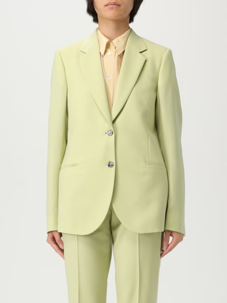 アウターその他 PAUL SMITH Woman Blazer Acid Green W1R111PN00001 32 PAUL SMITH: Blazer woman - Acid Green | Paul Smith blazer