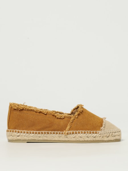Castañer: Espadrillas Kampala Castañer in canvas di cotone con profili sfrangiati