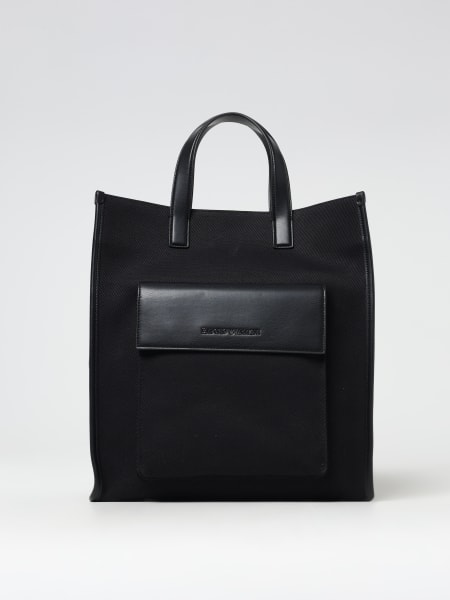 Borse Armani: Borsa Emporio Armani in cotone e pelle