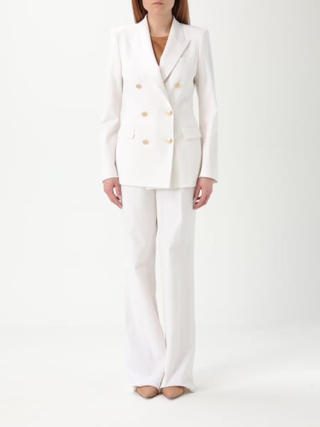 スーツ TAGLIATORE Women Suit Jackets 340021 J GIAMILA EX818 WHITE Tagliatore Suit for Women SS25 | GIGLIO.COM