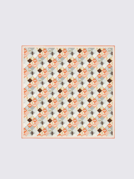 Foulard in seta Fendi