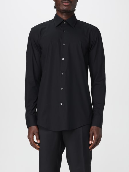 Boss: Camicia in popeline di cotone Boss