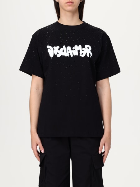 DISCLAIMER 売れ筋商品|||ディスクレイマー Tシャツ トップス レディース Tops Purple Disclaimer レディースウェア SS25 | GIGLIO.COM