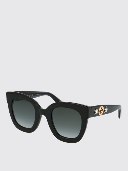 Occhiali da sole GG0208S Gucci in acetato con stelle applicate