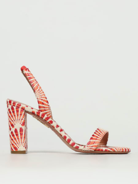 아쿠아주라(AQUAZZURA): 플랫 샌들 여성 Aquazzura