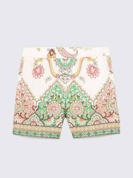Etro: Pantaloncino Etro in cotone con stampa Paisley