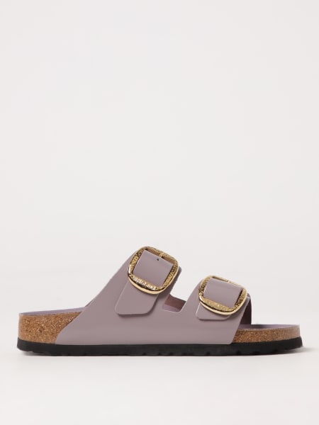 Birkenstock: Sandalo Arizona Big Buckle Birkenstock in pelle spazzolata