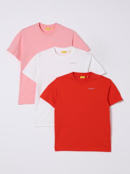 Tシャツ・カットソー Sefr SS25 'Leo' shirt (FW23LEO VANILLAWHITE) T-shirt Off-White Kids Bambino SS25 | GIGLIO.COM