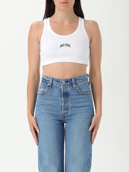 Top crop GCDS in cotone>