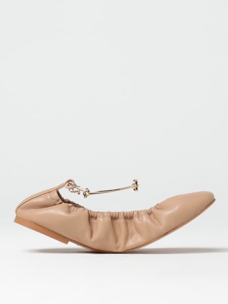 Twinset: Ballerina Twinset in pelle arricciata