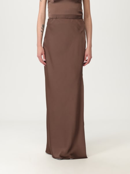 スカート PATRIZIA PEPE Women Skirts 2A2898A570B825 Brown Patrizia Pepe Skirt for Women SS25 | GIGLIO.COM
