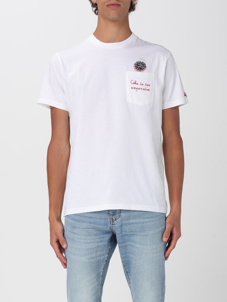 Tシャツ・カットソー MC2 Saint Barth SS25 (TSHM001 02610H61EMB) Mc2 Saint Barth T-shirt for Men SS25 | GIGLIO.COM