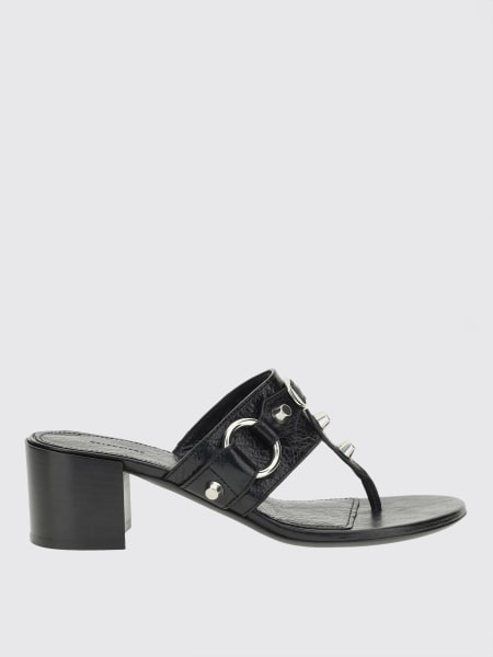 シューズ・サンダルその他 BALENCIAGA Woman Heeled sandals Black 828013WAD4Y 1080 BALENCIAGA: Shoes woman - Black | Balenciaga heeled sandals