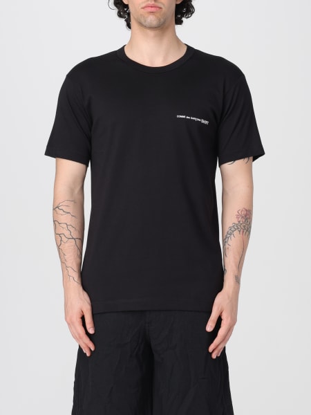 Tシャツ・カットソー COMME DES GARCONS SHIRT Men T-shirt Black FOT026S25 1 COMME DES GARÇONS SHIRT: T-shirt men - Black | Comme Des