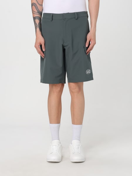 Ea7: Pantaloncino cargo EA7 in tessuto stretch