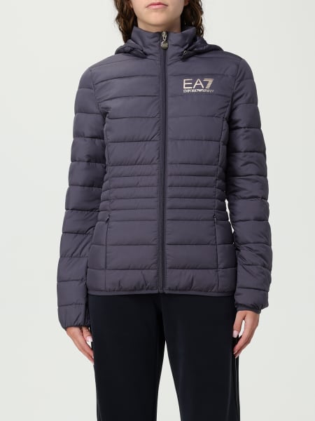 Ea7: Piumino EA7 in nylon trapuntato