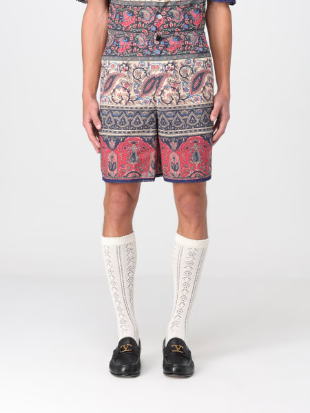 VALENTINO 1967 チェーン ショートパンツ ゴールド ベージュ Valentino Garavani ヴァレンティノ グラフィック ショート