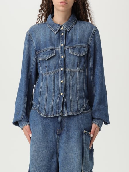 Ganni: Camicia Ganni in denim