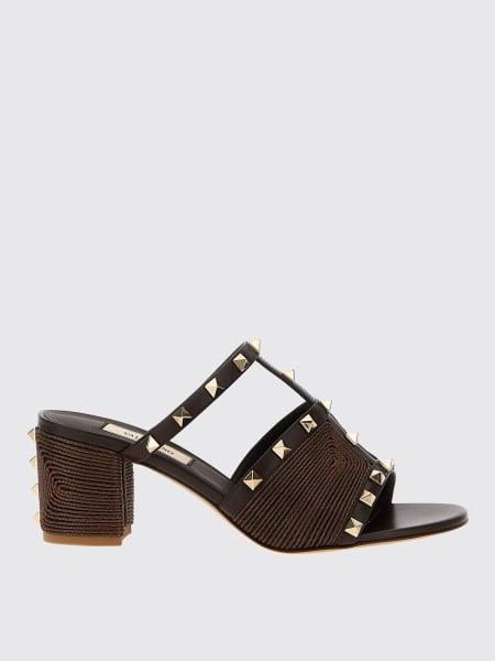 Valentino: Босоножки без каблука для нее Valentino Garavani
