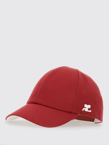 ハット COURREGES Woman Hat Red 125ACT039C00024 4015 COURRÈGES: Hat woman - Red | Courrèges hat 125ACT039C00024