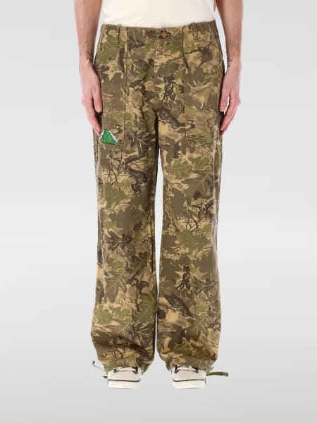 Brain Dead: Pantalone Brain Dead in cotone con stampa camouflage