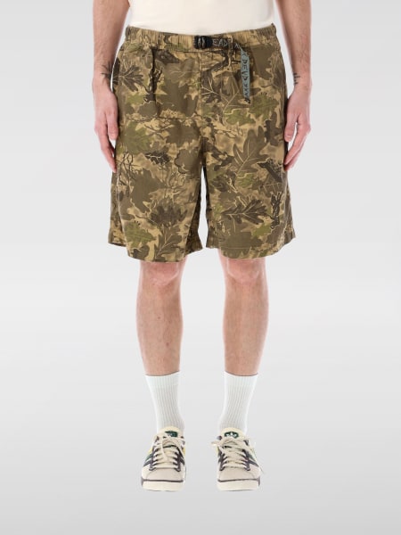 Brain Dead: Pantaloncino Brain Dead in cotone con stampa camouflage