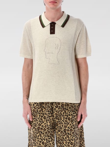 Brain Dead: Polo Brain Dead in maglia di cotone