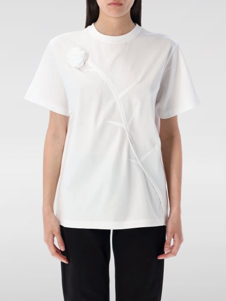 Tシャツ・カットソー COPERNI Woman T-Shirt White DJS131F5028 WHT COPERNI: T-shirt woman - White | Coperni t-shirt DJS131F5028