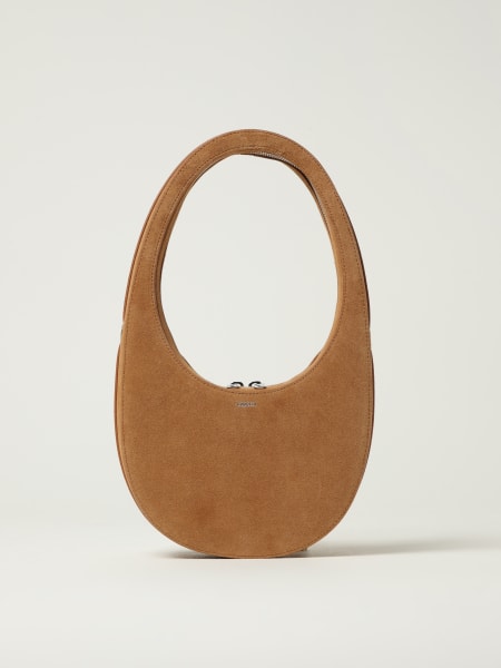 Borsa Swipe Coperni in camoscio>