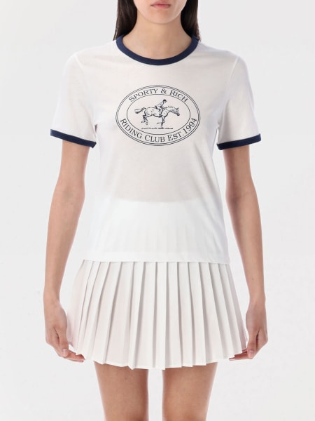 스포티 앤 리치(SPORTY & RICH): 티셔츠 여성 Sporty & Rich
