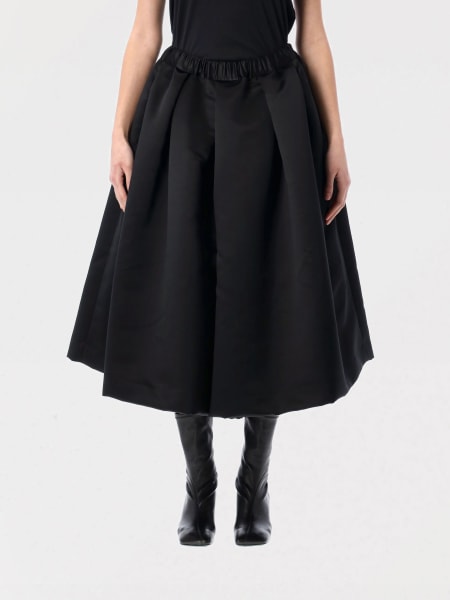 Comme Des Garcons polyester skirt>