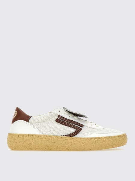 Puraai: Sneakers 4.05 Polly Tab Puraai in pelle e mesh riciclato