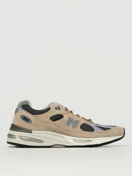 New Balance: Sneakers Made in UK 991v2 New Balance in nabuk e mesh