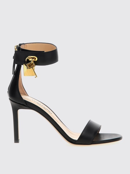 Tom Ford: Sandalo Padlock Tom Ford in pelle