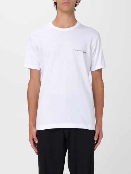 Tシャツ・カットソー COMME DES GARCONS SHIRT Men T-shirt White FOT027S25 1 COMME DES GARÇONS SHIRT: T-shirt men - White | Comme Des