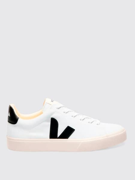Sneakers Campo Veja in canvas di cotone organico >