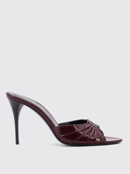 Sandali con tacco Saint Laurent Donna SS25 | GIGLIO.COM