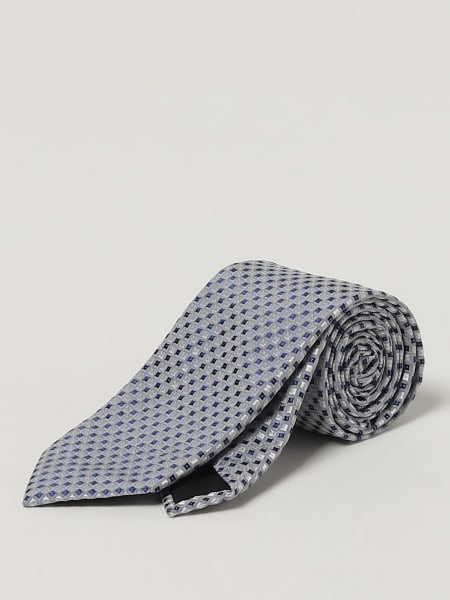 Boss: Cravatta Boss in misto seta jacquard