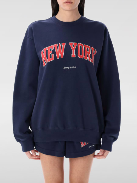 스포티 앤 리치(SPORTY & RICH): 스웨트셔츠 여성 Sporty & Rich