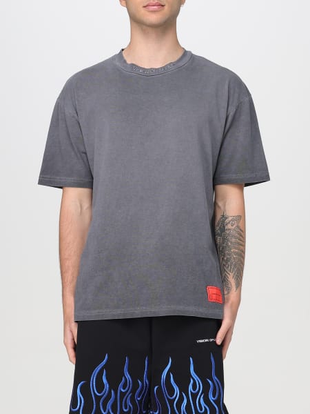 Vision Of Super: T-shirt Vision Of Super in cotone con stampa Skull