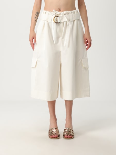 ショートパンツ ZIMMERMANN Women Shorts  Burmudas 3063AS251IVO WHITE ZIMMERMANN: Short woman - White | Zimmermann short 3063AS251