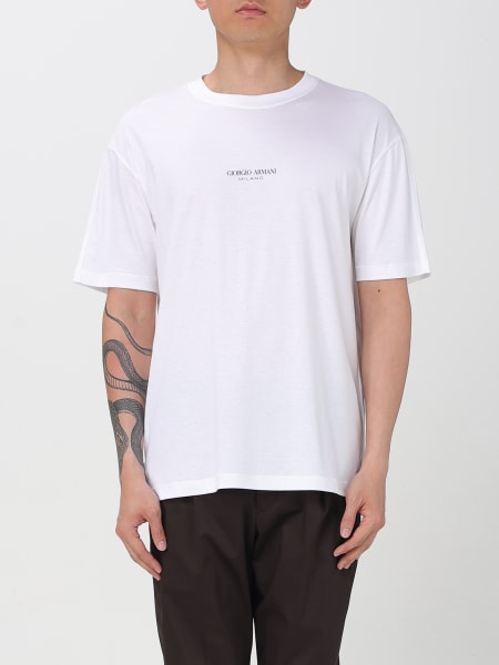 T-shirt Giorgio Armani Uomo SS25 | GIGLIO.COM