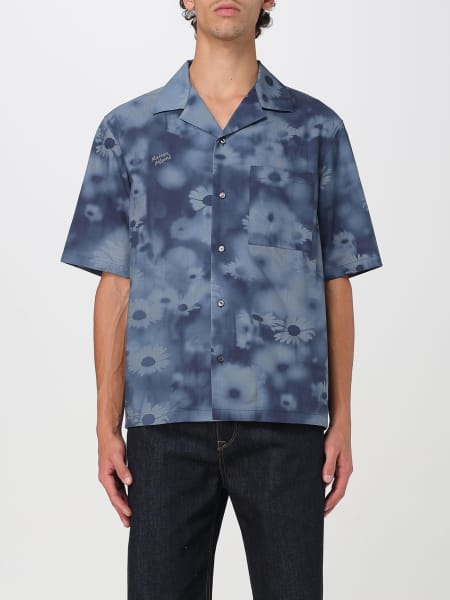 Maison Kitsuné: Camicia Maison Kitsuné in cotone con stampa floreale