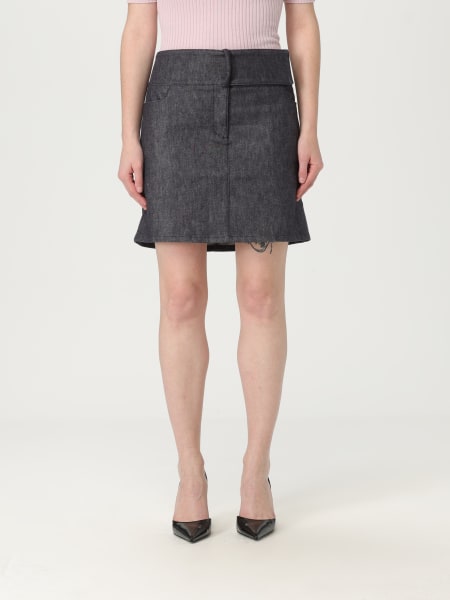 スカート COURREGES Woman Skirt Grey 225DJU271DE0035 9011 COURRÈGES: Skirt woman - Grey | Courrèges skirt
