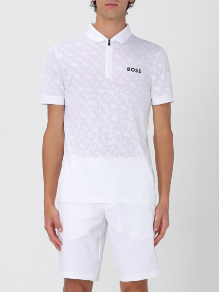 Boss: Polo ad asciugatura rapida Boss con monogramma