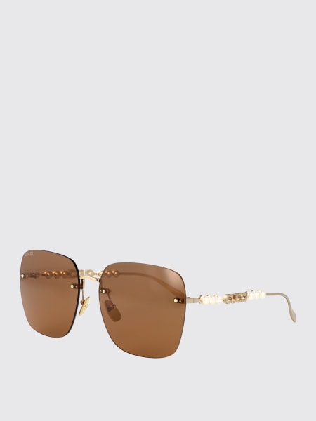 GUCCI: Sunglasses woman - Brown | Gucci sunglasses GG1923SA