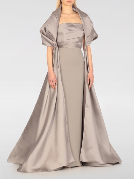 SOLACE LONDON OS43034CREAM 関税送料込 SOLACE LONDON: Dress woman - Silver | Solace London dress