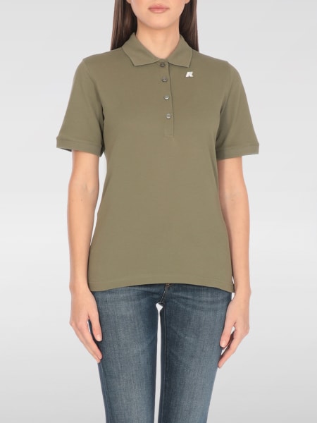 K-Way: Polo in cotone con logo K-way