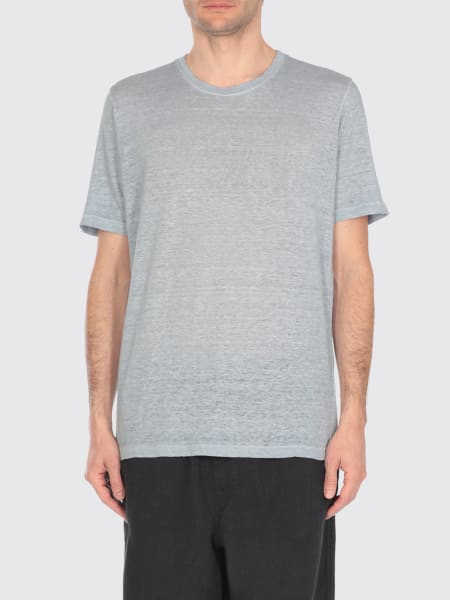 Tシャツ・カットソー 120% LINO Men T-shirt Blue 32ALIM7186000E908S00ALIM S0025F Tシャツ・カットソー 120% LINO Men T-shirt Blue